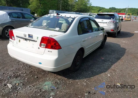 2003 Honda Civic Ex from USA, damaged, VIN 2HGES268X3H556407